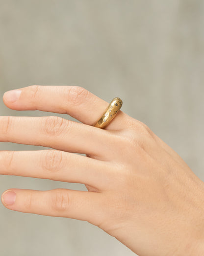 Firat Copper Rubies Ring