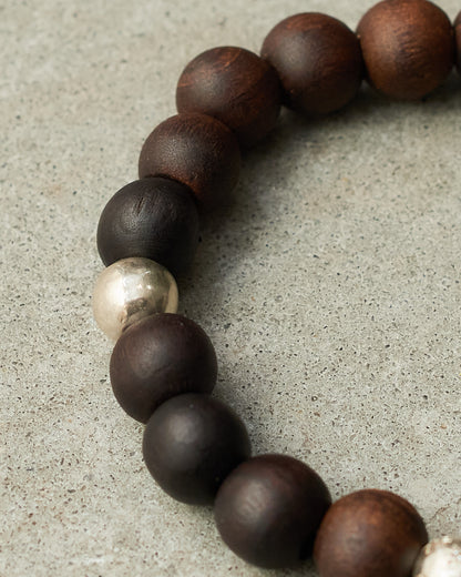 Globus Cognac Diamond Beaded Bracelet
