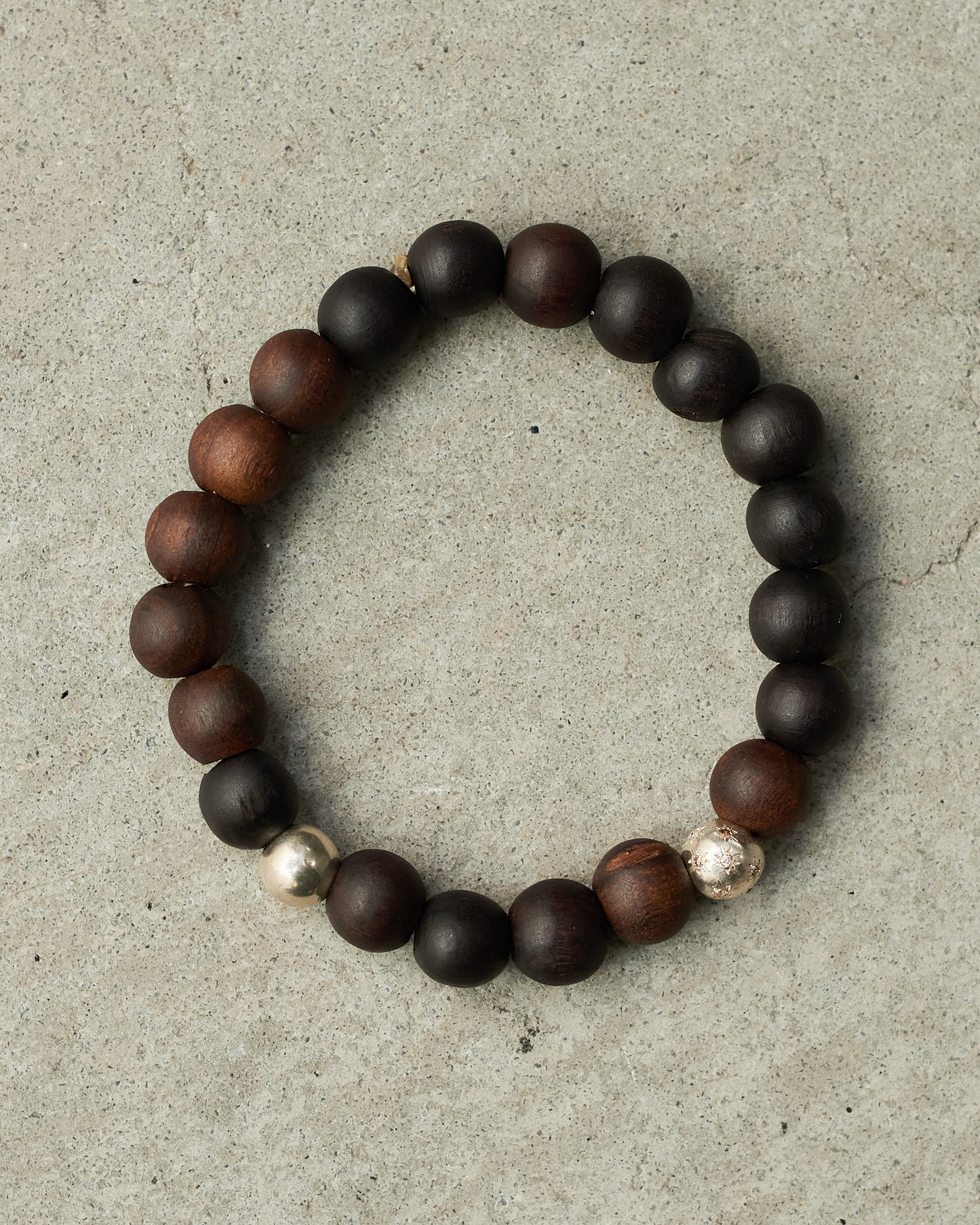 Globus Cognac Diamond Beaded Bracelet