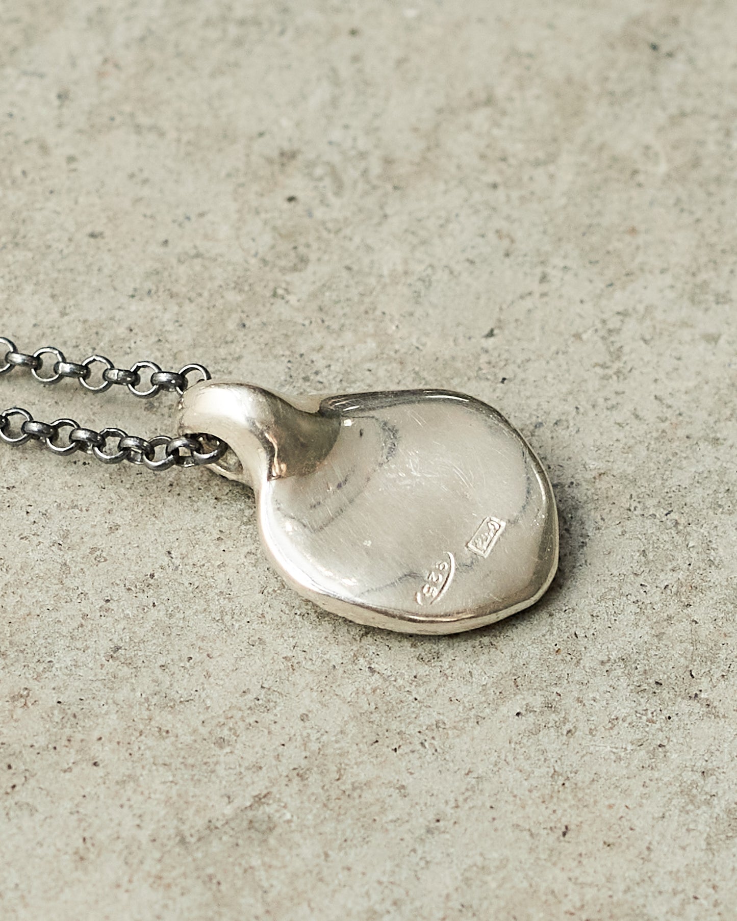 Pe Icy Grey Diamond Necklace