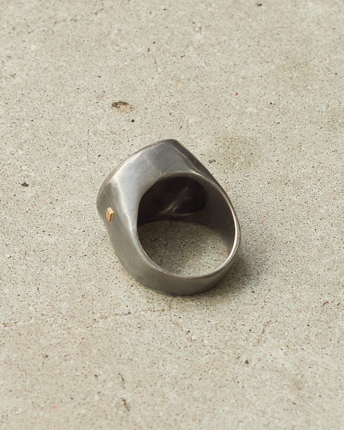 Jira Oxidised Smoky Quartz Ring