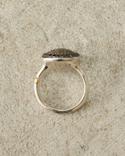 Julia Cognac and Black Diamond Ring