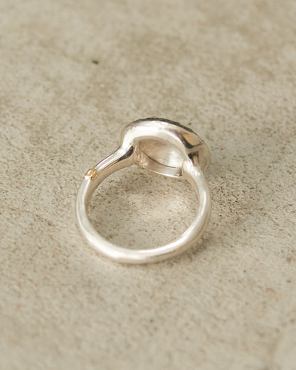 Julia Cognac and Black Diamond Ring