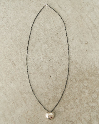 Pe Karma 2 Cognac Diamond Garnet Necklace