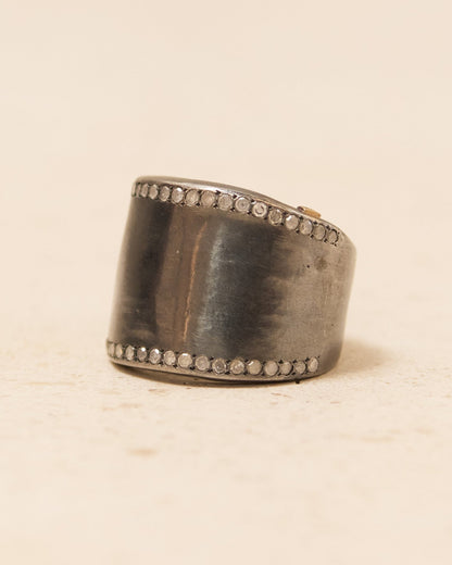 Kim 8X8 Cut Diamond Ring