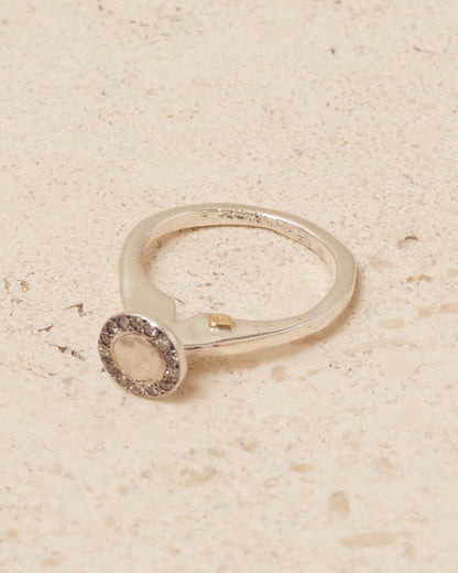 Lala Icy Grey Diamonds Ring