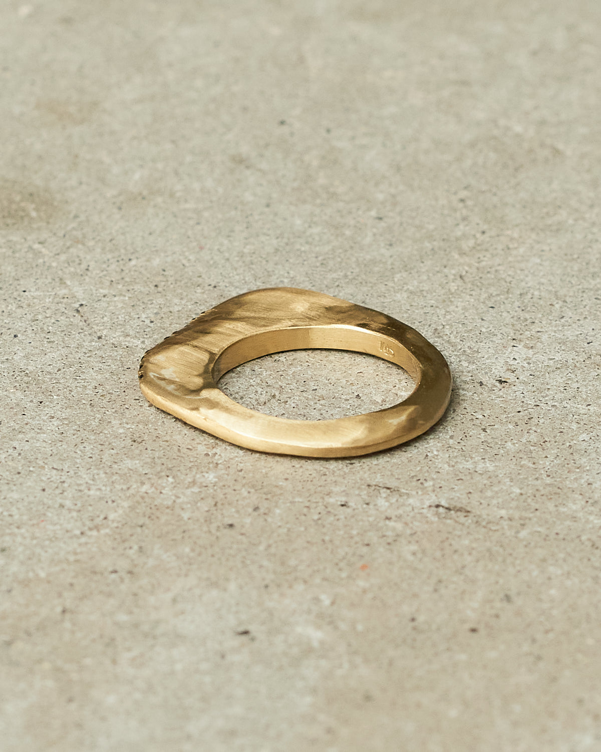 Milo Copper Black Diamond Band