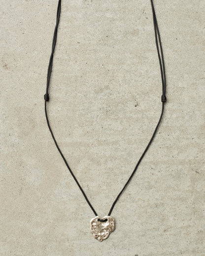 Pew Nabiz Cognac Black Cord Necklace