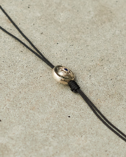 Pew Oculus Sapphire Cord Necklace