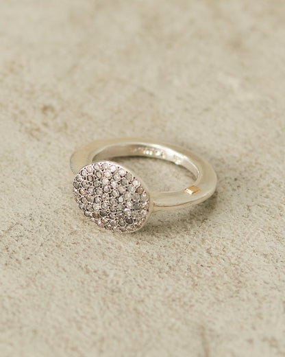 Osly Icy Grey Diamonds Ring