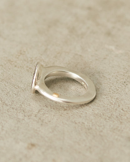 Osly Icy Grey Diamonds Ring