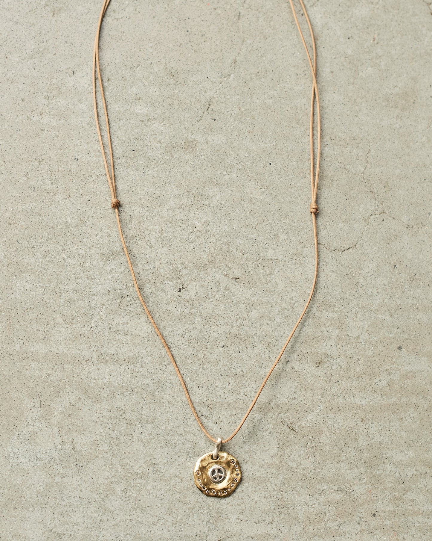 Pew Pacifico Cognac Copper Necklace