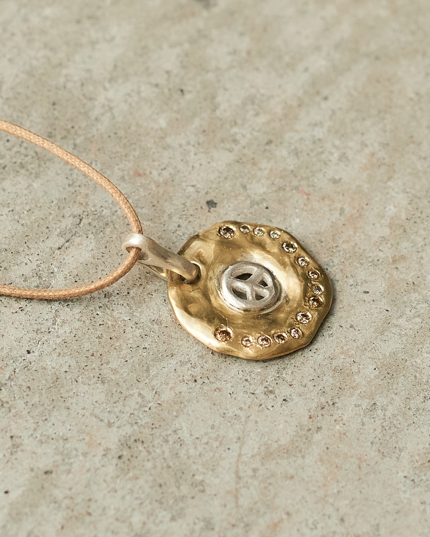Pew Pacifico Cognac Copper Necklace