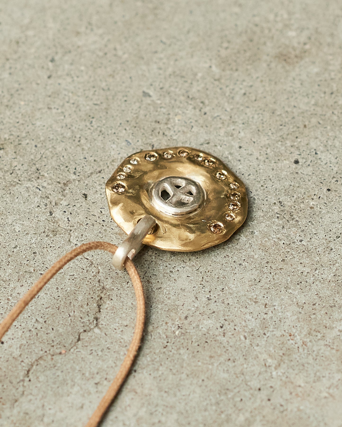 Pew Pacifico Cognac Copper Necklace