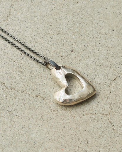Pe Aloha Heart Cognac Necklace