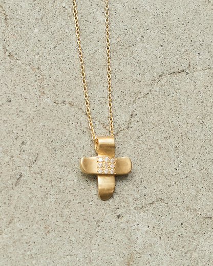 Pe Crozo 18K Gold Diamond Necklace