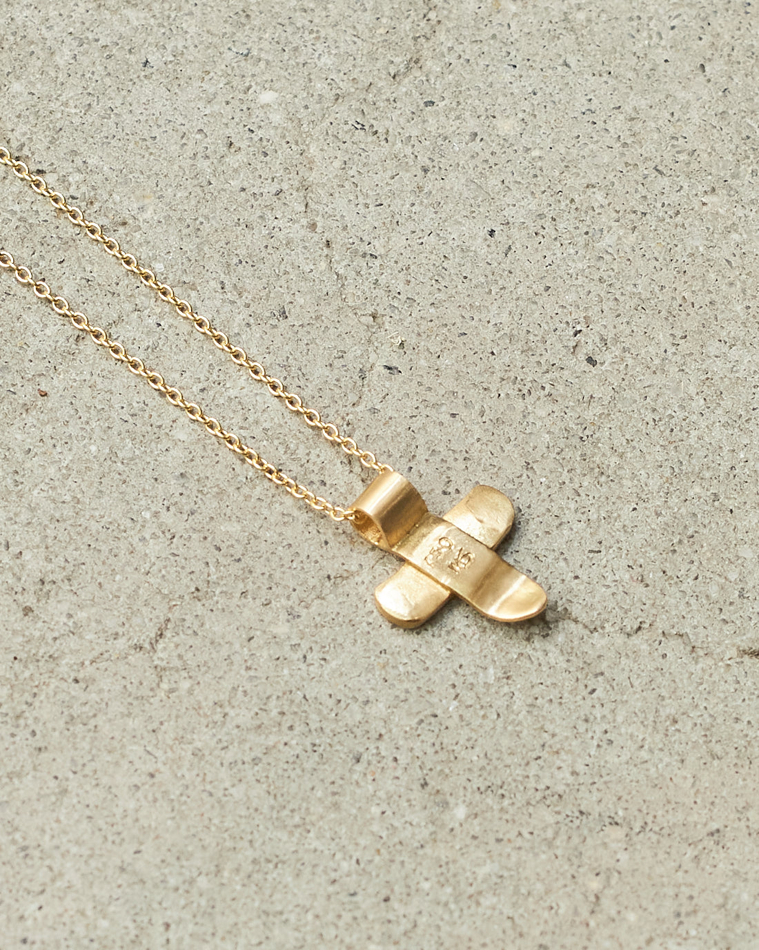 Pe Crozo 18K Gold Diamond Necklace