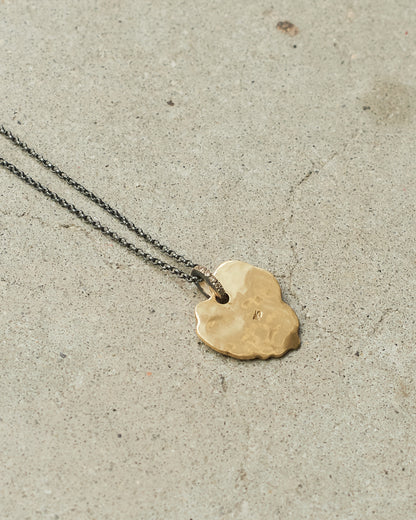 Pe Nabiz Copper Cognac Necklace