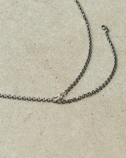 Pe Olympe Prehnite Cognac Necklace