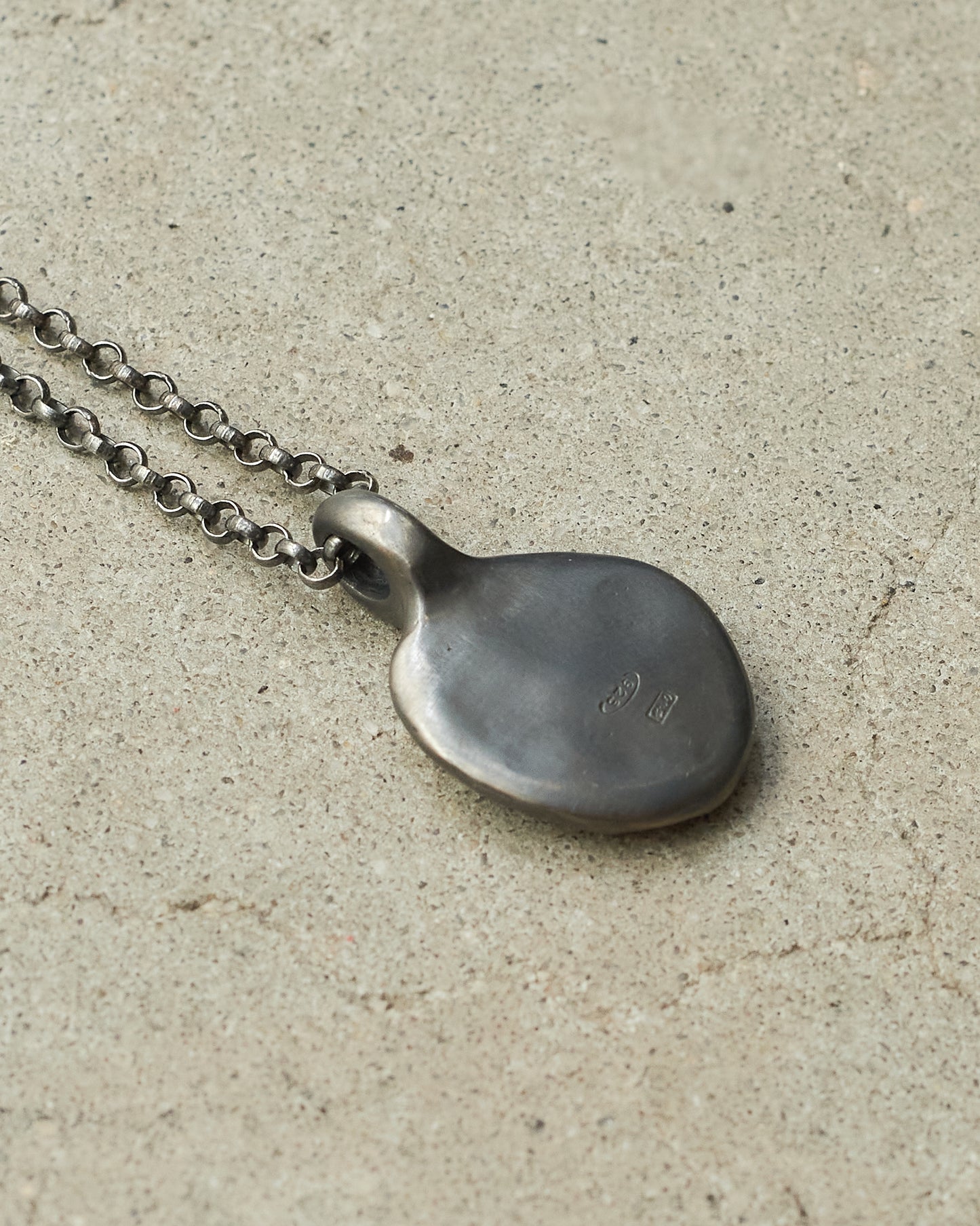 Pe Oxidised Black Diamond Necklace