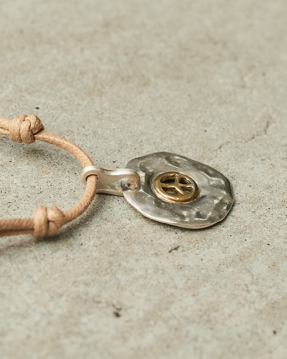 Pew Pacifico Peace Cord Necklace