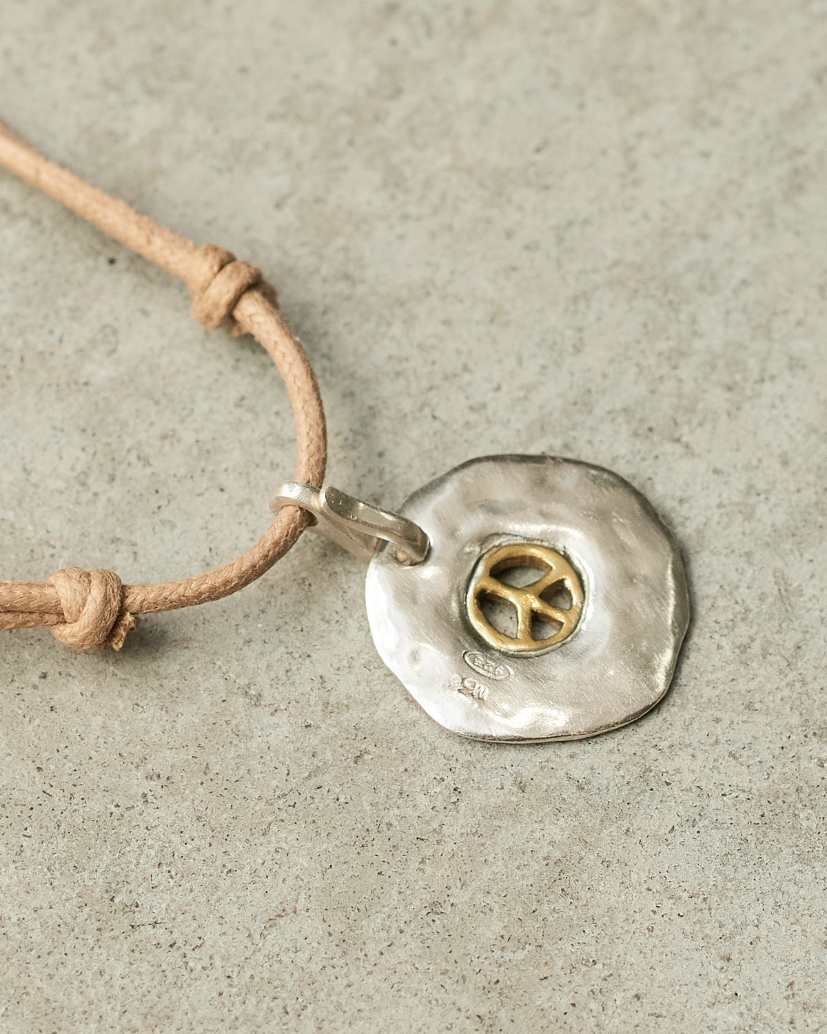 Pew Pacifico Peace Cord Necklace
