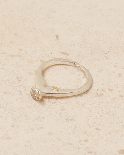 Pesta 8X8 Cut Diamonds Ring