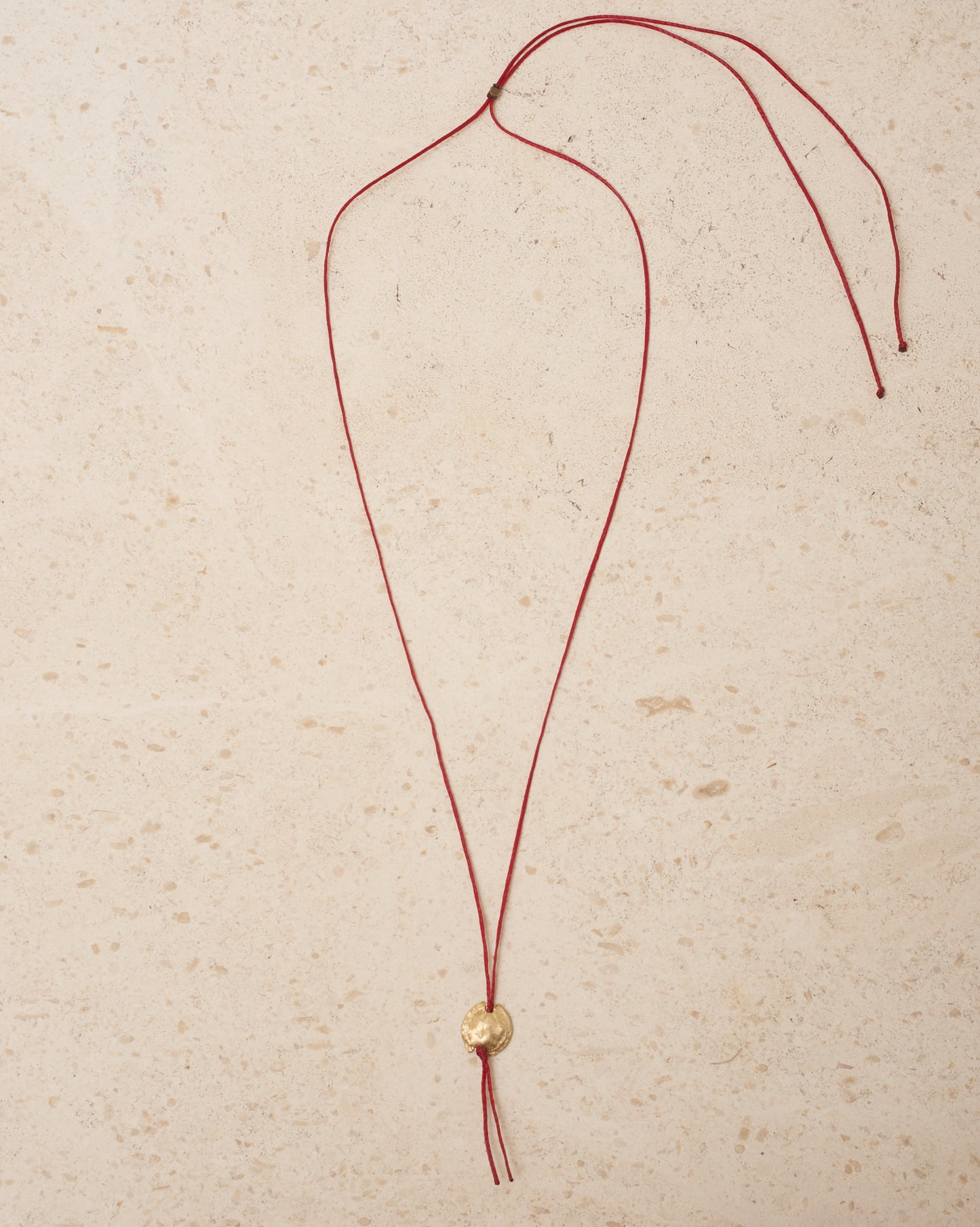 Pew Seal Yellow Gold Necklace