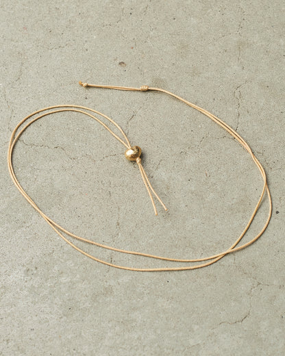 Pew Sumo 12k Yellow Gold Necklace