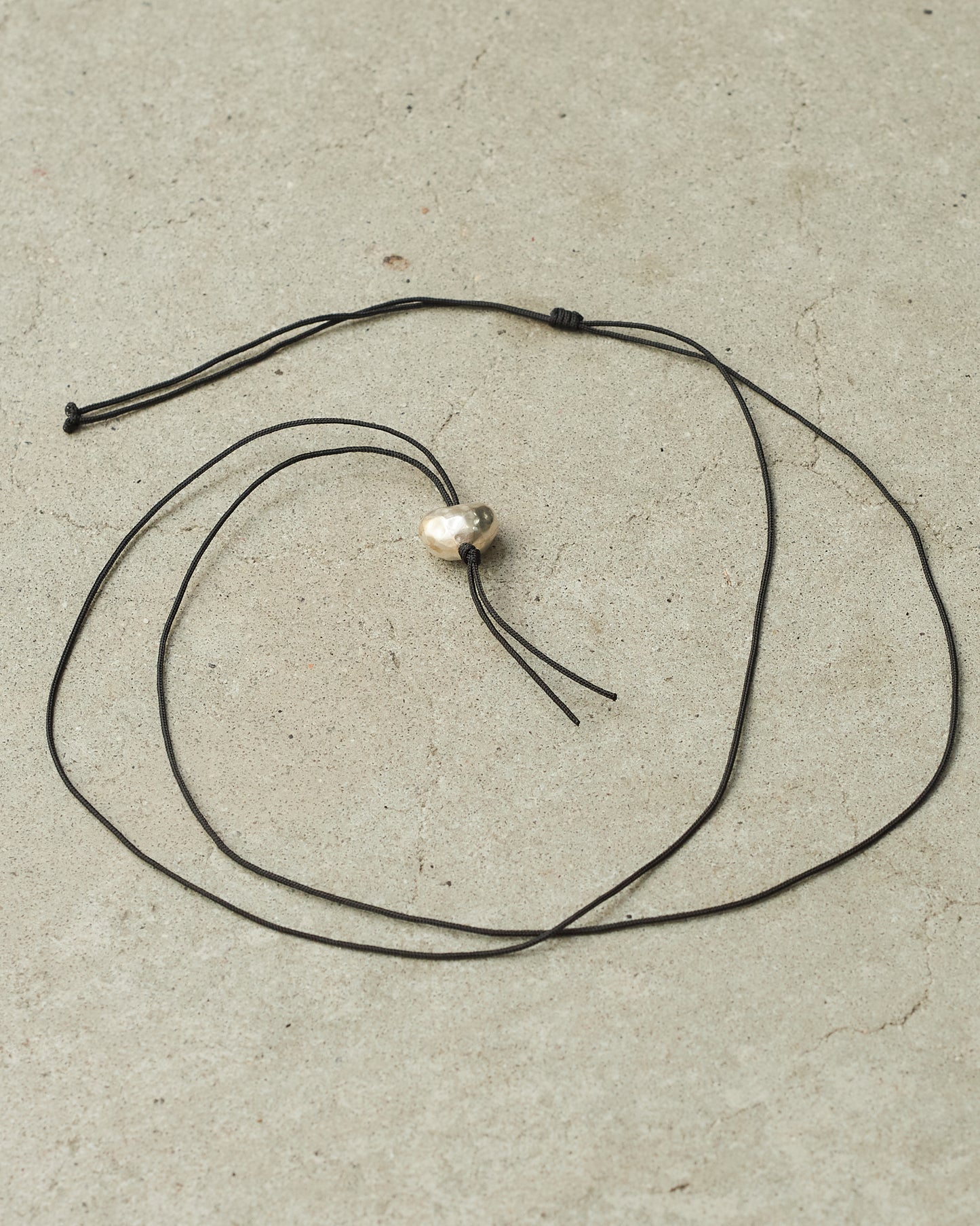 Pew Sumo Silver Heart Necklace