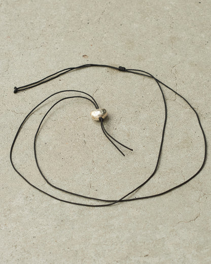 Pew Sumo Silver Heart Necklace