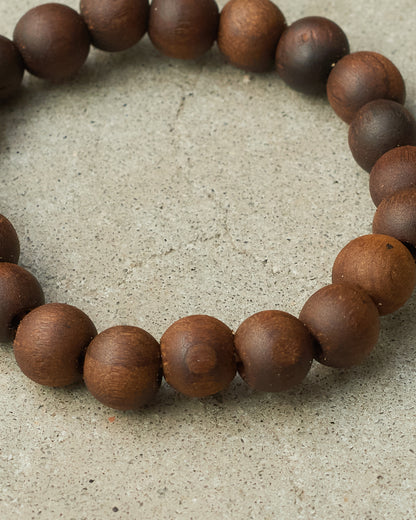 Pomegranate Brown Beaded Bracelet
