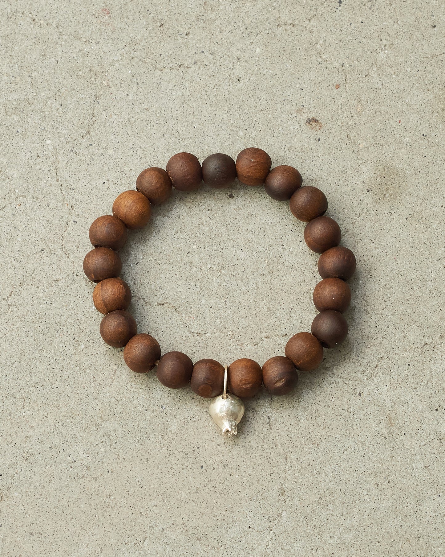 Pomegranate Brown Beaded Bracelet