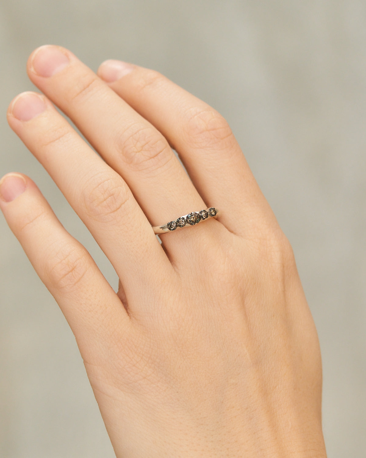 Poppy Cognac Diamond Ring