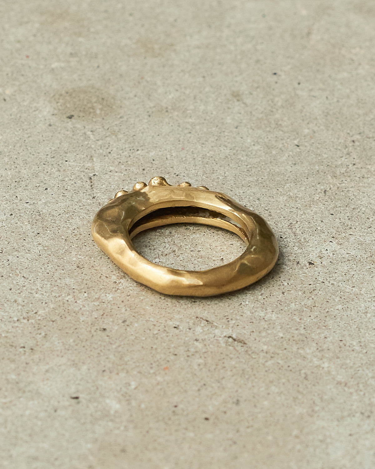 Razan Copper Cognac Diamond Ring