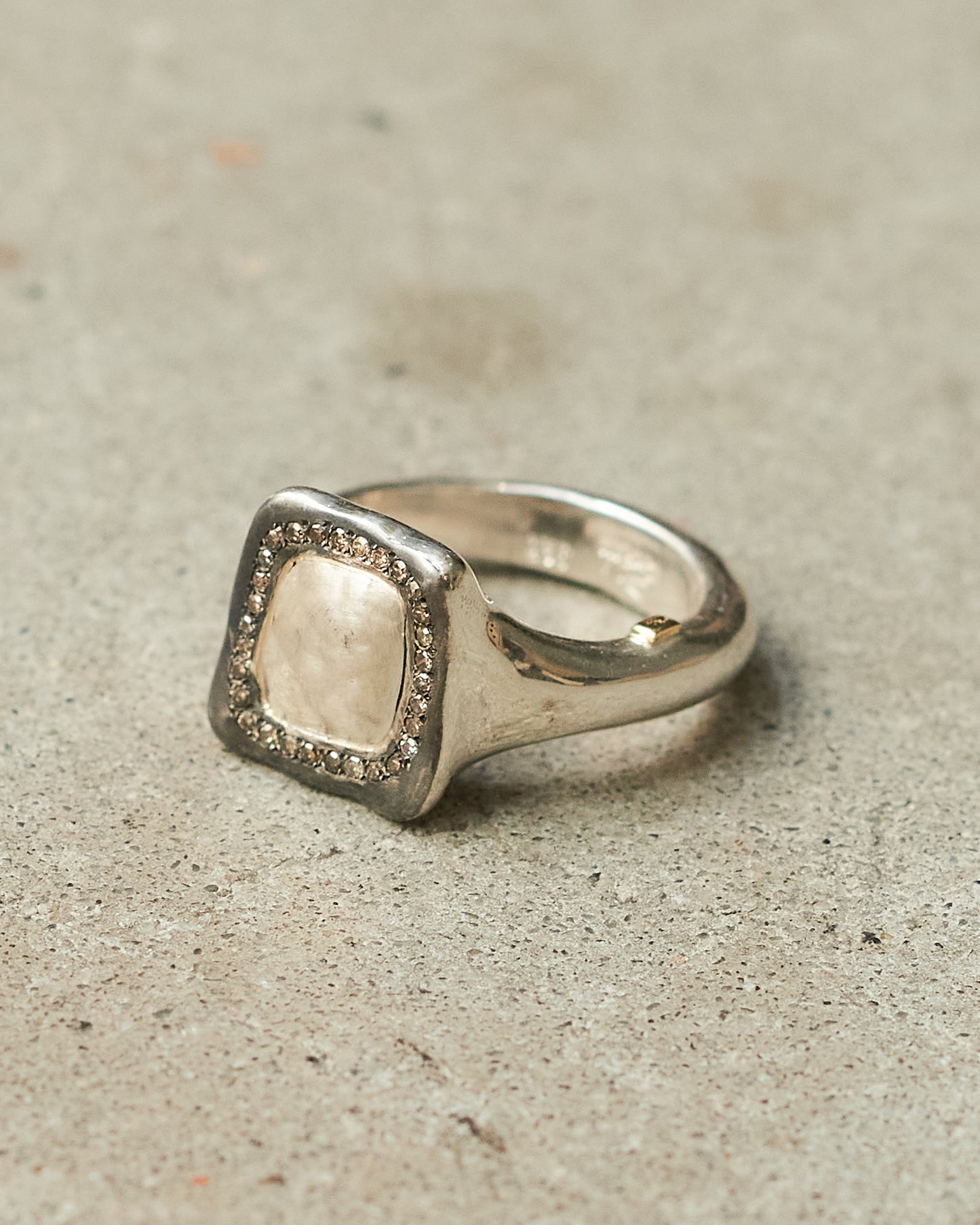 Romy Cognac Diamond Ring