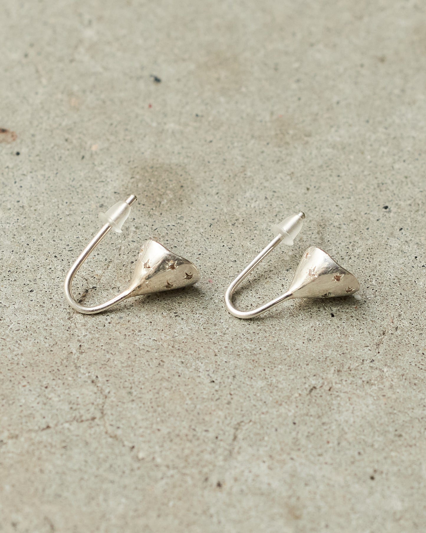 Bo Saxo Cognac Diamond Earrings