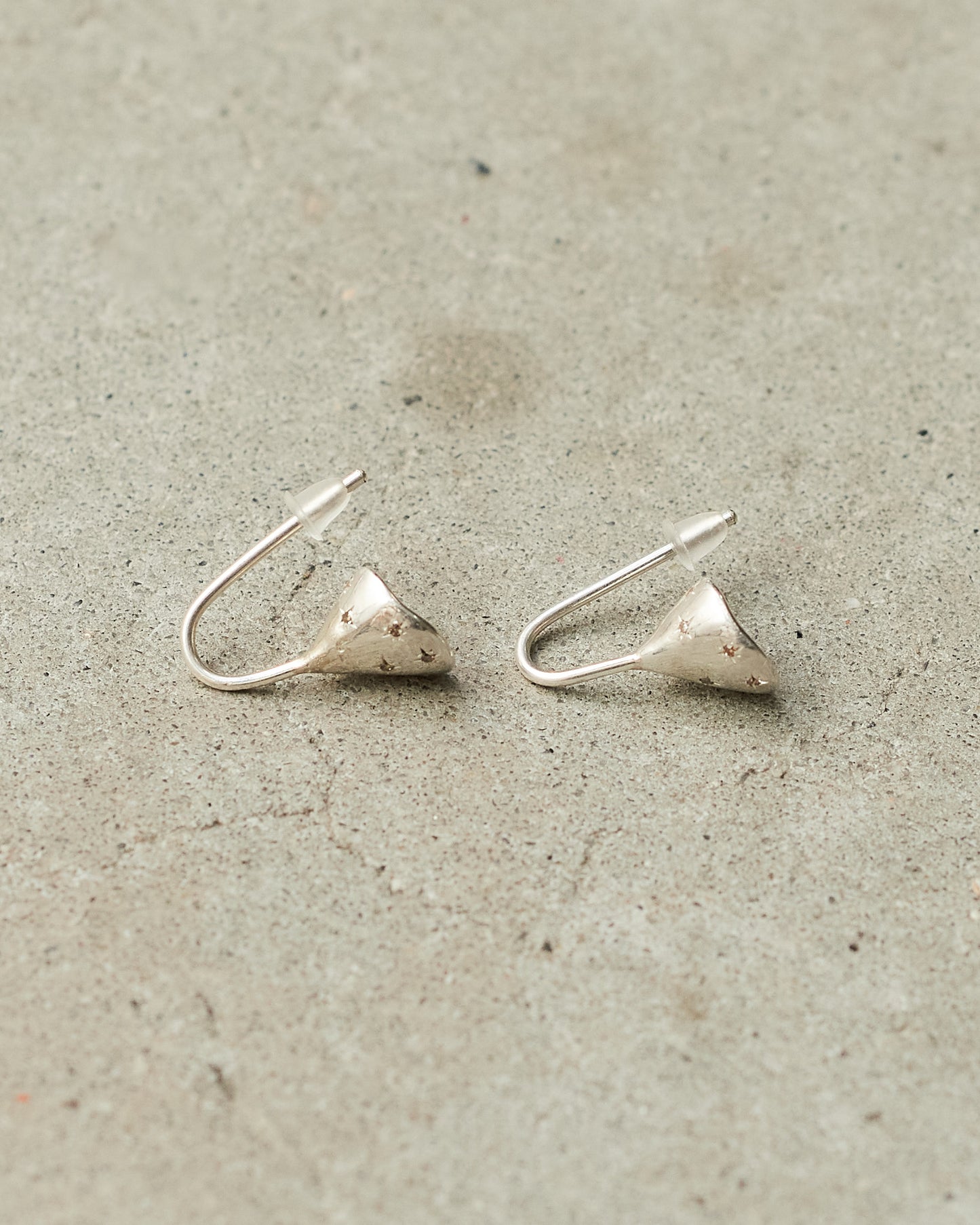 Bo Saxo Cognac Diamond Earrings