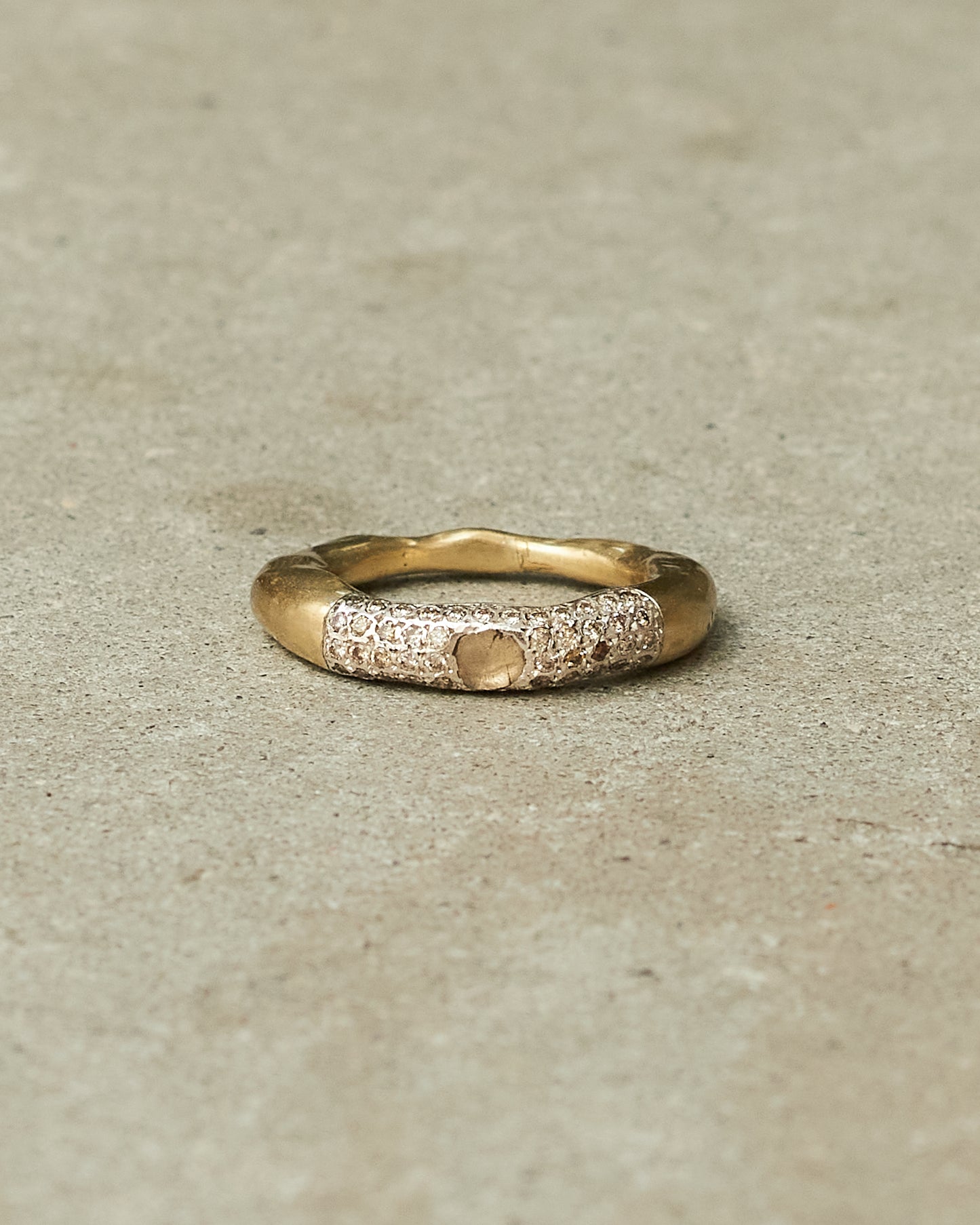 Sei Copper Brown Diamond Ring