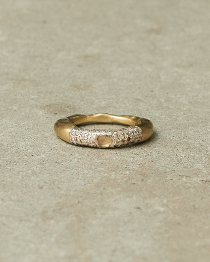 Sei Copper Brown Diamond Ring