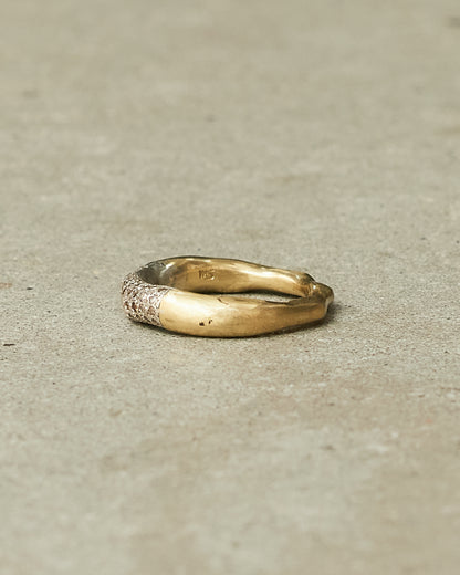 Sei Copper Brown Diamond Ring