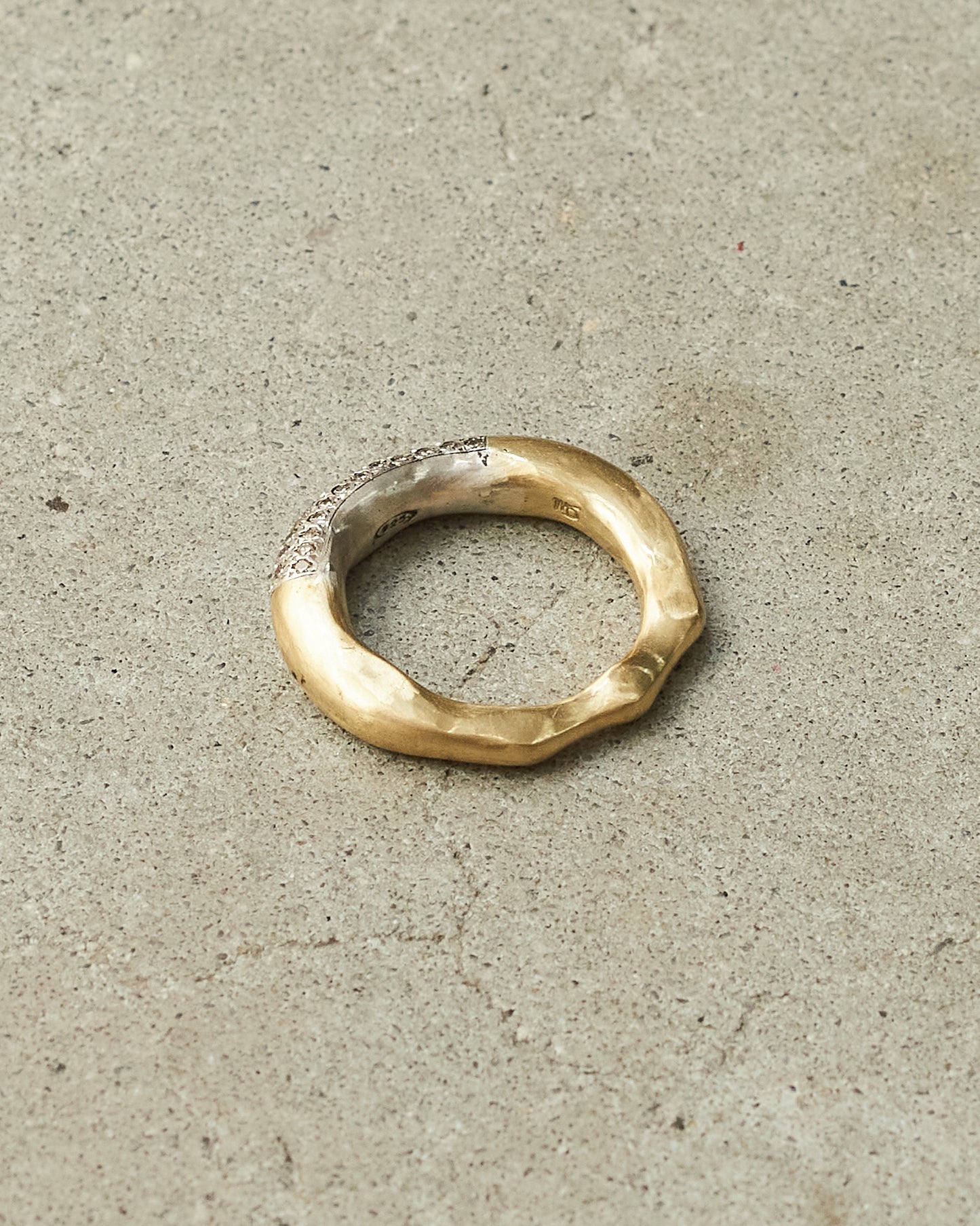 Sei Copper Brown Diamond Ring