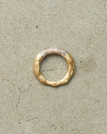Sei Copper Brown Diamond Ring