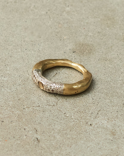 Sei Copper Brown Diamond Ring