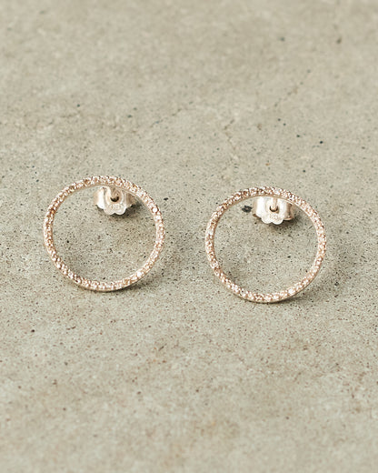 Bo Song Cognac Diamond Earrings