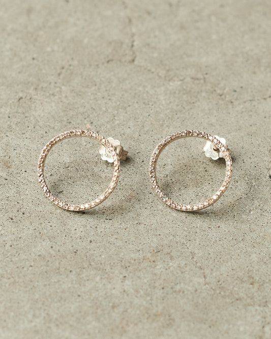 Bo Song Cognac Diamond Earrings