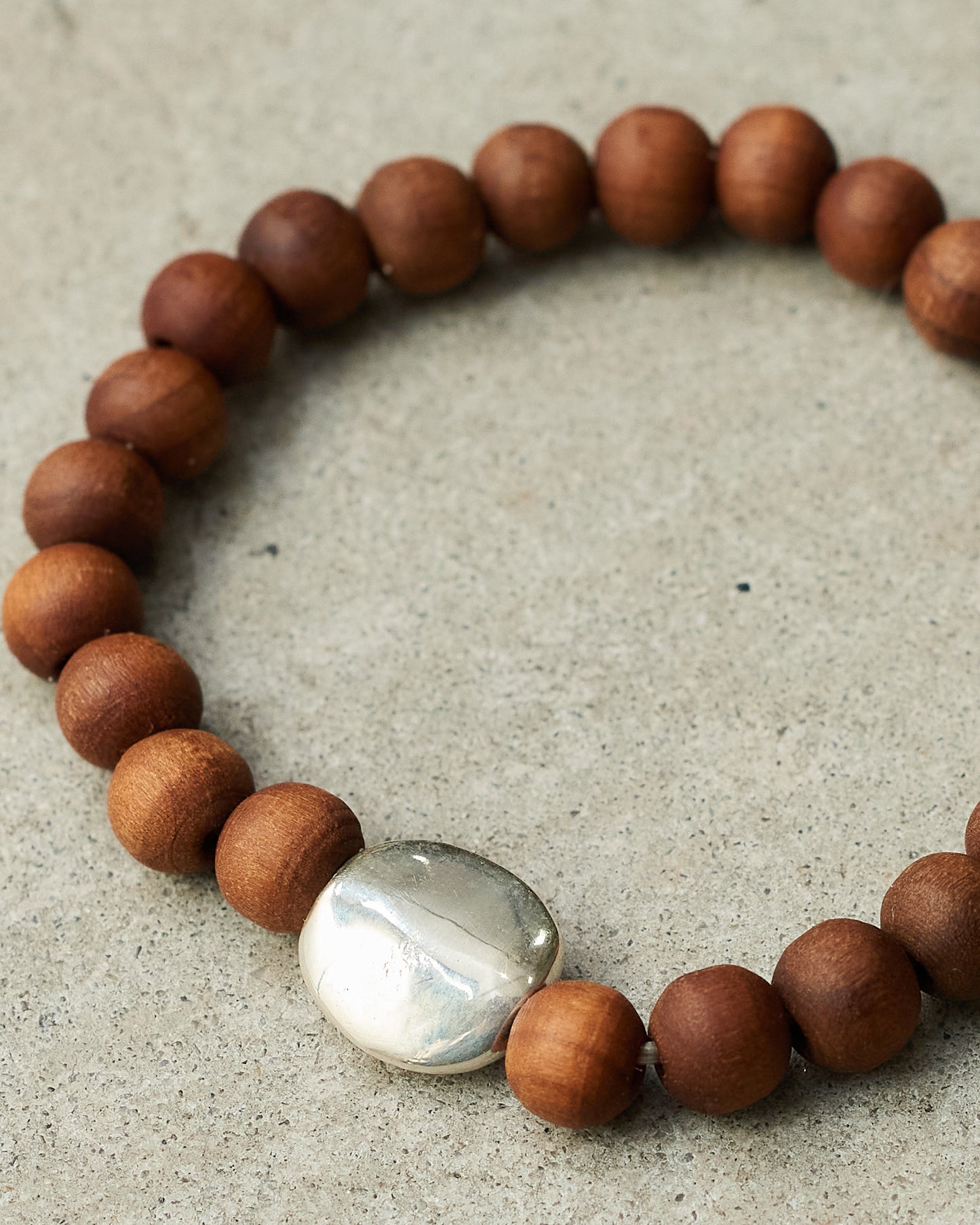 Sterling Silver 11+ Beaded Bracelet