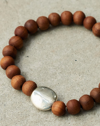 Sterling Silver 11+ Beaded Bracelet
