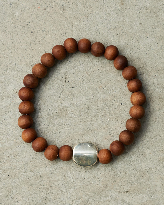 Sterling Silver 11+ Beaded Bracelet