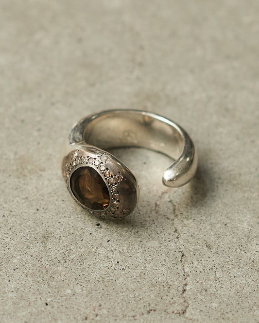 Tevis Smoky Quartz Cognac Ring